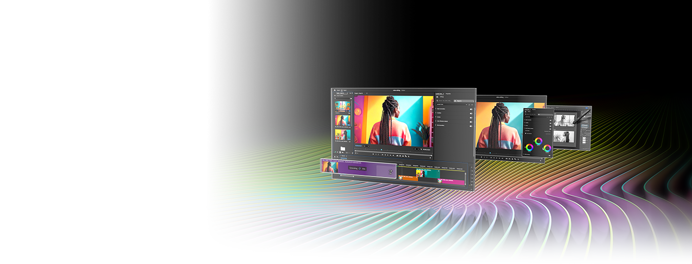 NVIDIA Studio Творчий процес ШІ
