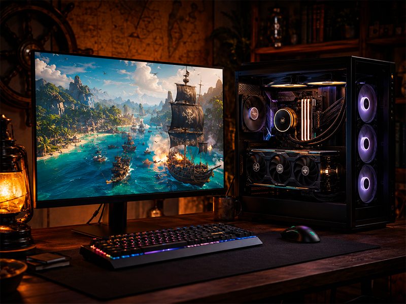 Ігровий ПК для ремейку Assassin's Creed IV Black Flag: збірка з недорогих комплектуючих