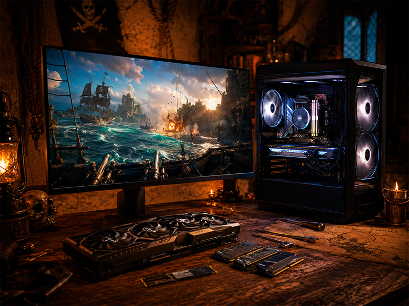 Ігровий ПК для ремейку Assassin's Creed IV Black Flag: збірка з недорогих комплектуючих