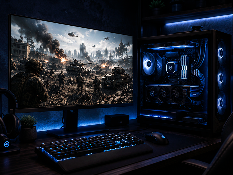 Потужний ПК для Battlefield 6: вибір комплектуючих для масштабних мережевих битв
