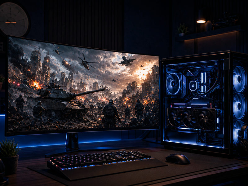 Потужний ПК для Battlefield 6: вибір комплектуючих для масштабних мережевих битв