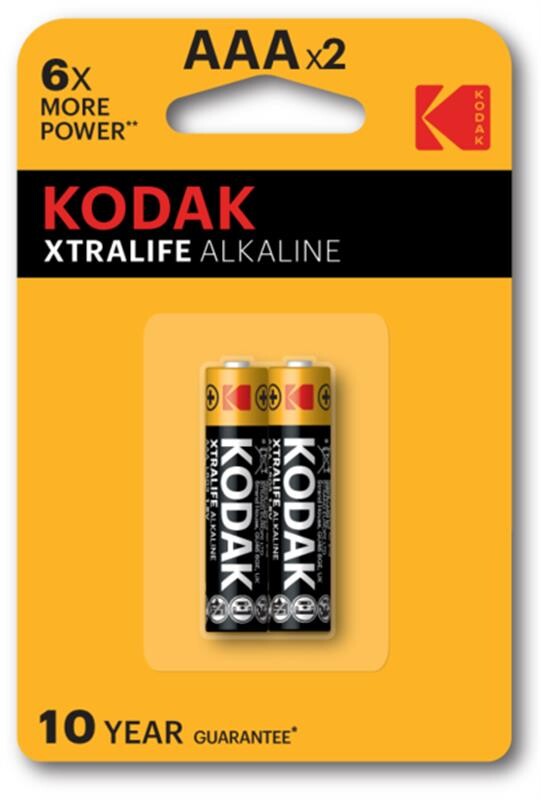 Батарейка Kodak XtraLife AAA/LR03 BL 2шт