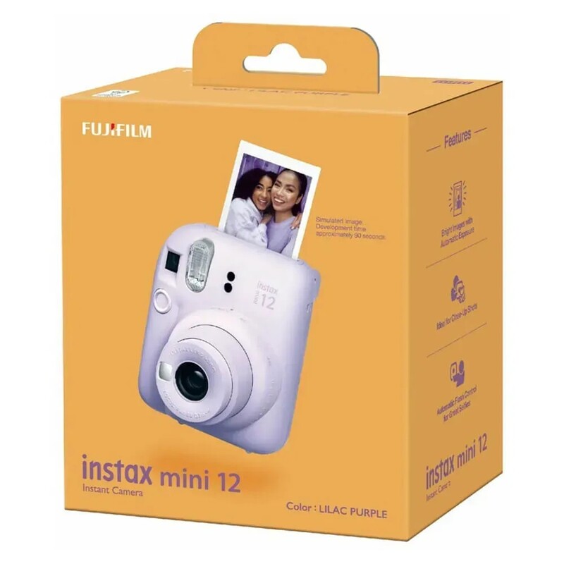 Фотокамера миттєвого друку Fujifilm Instax Mini 12 Lilac Purple (16806133)