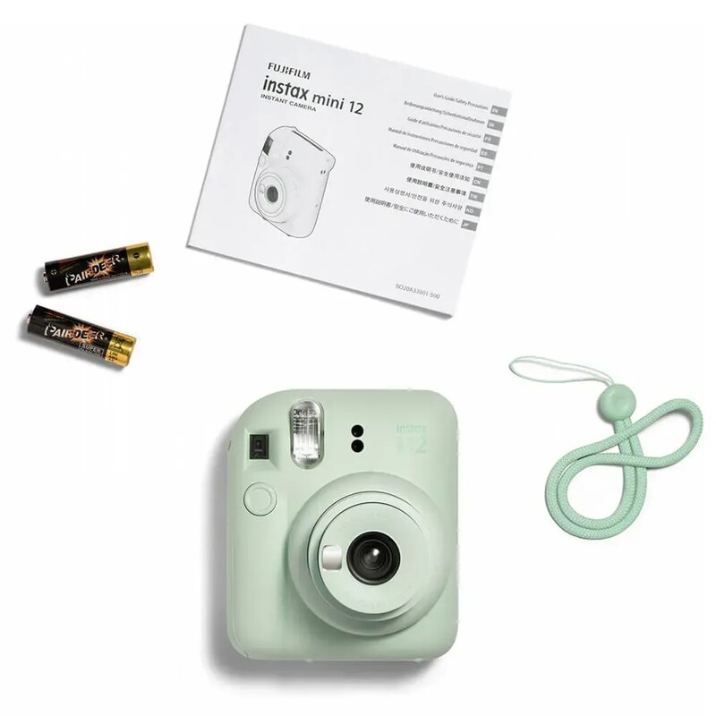 Фотокамера миттєвого друку Fujifilm Instax Mini 12 Mint Green (16806119)