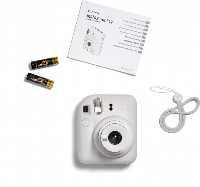 Фотокамера моментальной печати Fujifilm Instax Mini 12 Clay White (16806121)