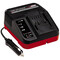 Фото - Зарядний пристрій з живленням від автомобільної мережі Einhell 18V Power X-Car Charger 3A PXC (4512113) | click.ua