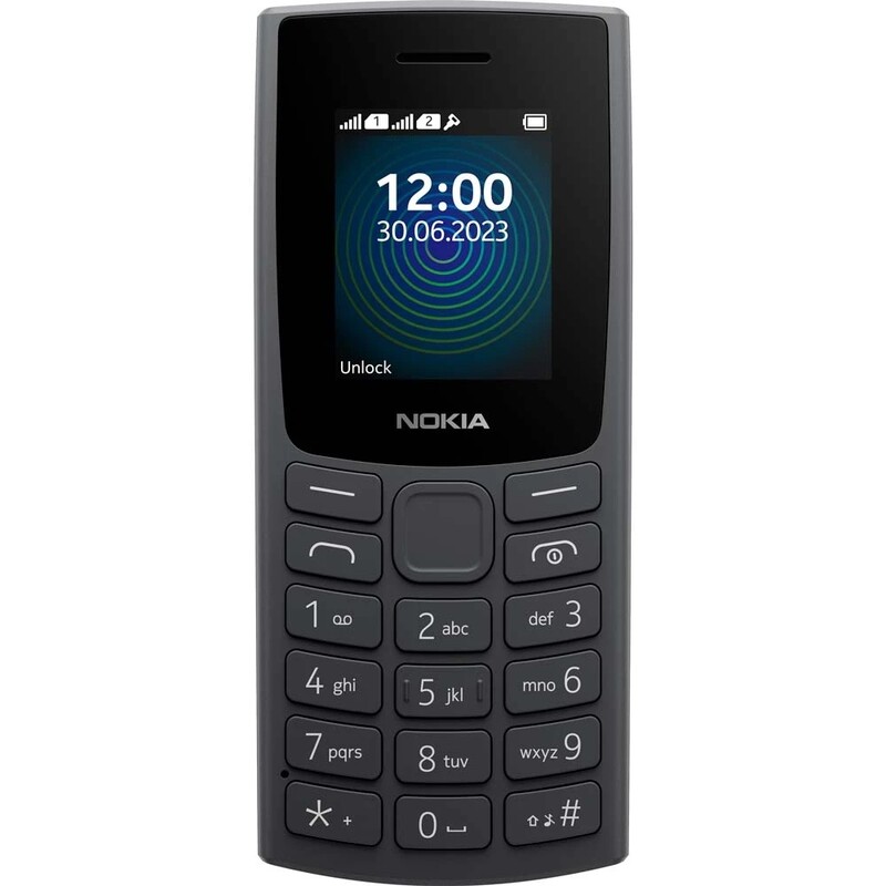 Мобільний телефон Nokia 110 2023 Dual Sim Charcoal