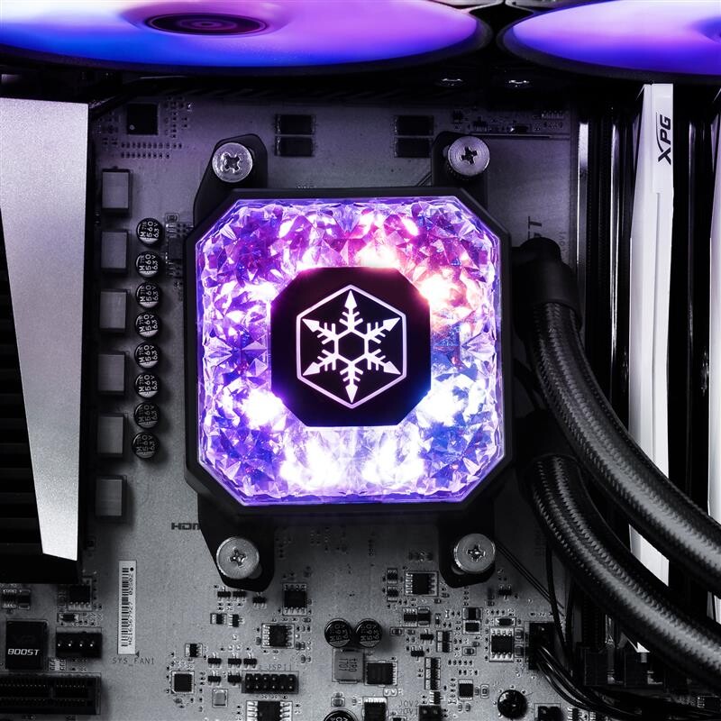 Система водяного охолодження SilverStone IceGem 240P ARGB Black (SST-IG240P-ARGB)