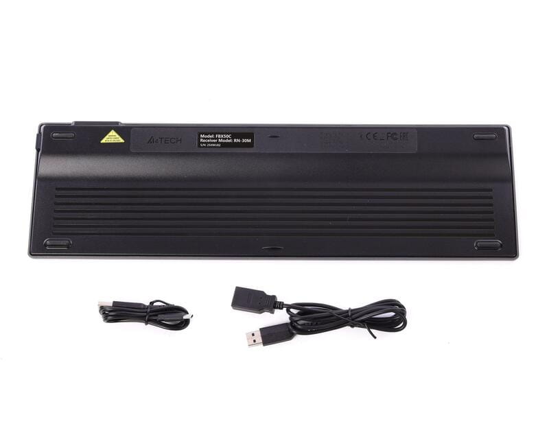 Клавіатура бездротова A4Tech FBX50C Grey