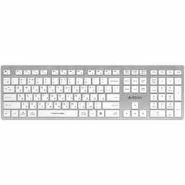 Клавиатура беспроводная A4Tech Fstyler FBX50C White