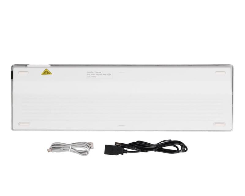 Клавіатура бездротова A4Tech Fstyler FBX50C White