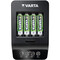 Фото - Мережевий зарядний пристрій Varta LCD Smart Plus Charger + 4 х Ni-Mh AA 2100 mAh (57684101441) | click.ua
