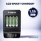 Фото - Мережевий зарядний пристрій Varta LCD Smart Plus Charger + 4 х Ni-Mh AA 2100 mAh (57684101441) | click.ua