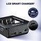Фото - Мережевий зарядний пристрій Varta LCD Smart Plus Charger + 4 х Ni-Mh AA 2100 mAh (57684101441) | click.ua