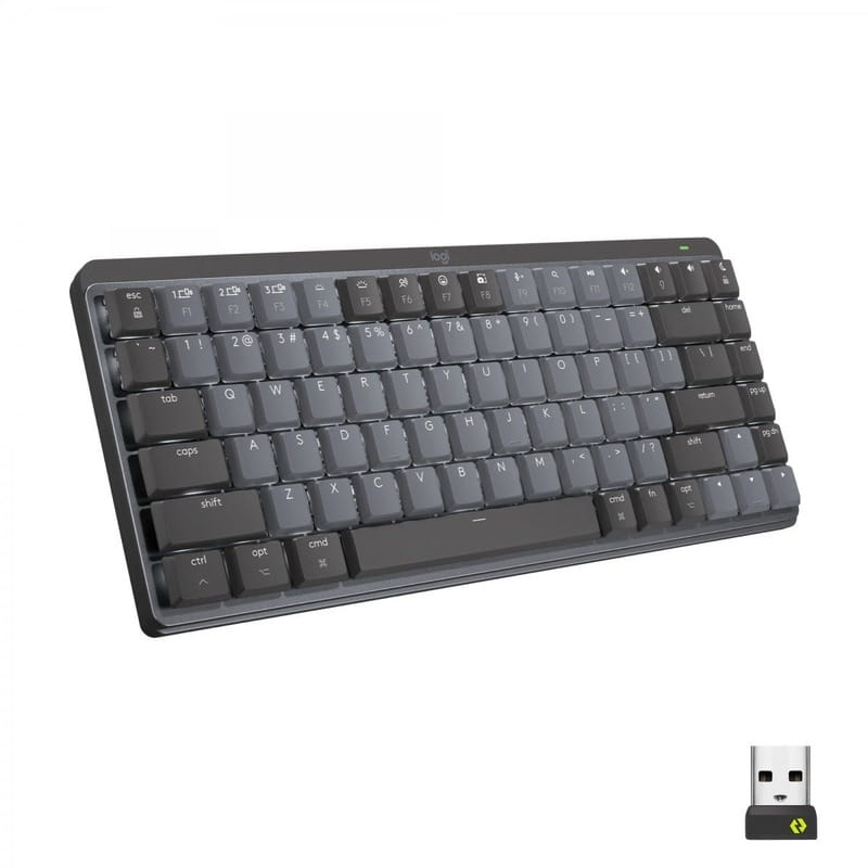 Клавиатура беспроводная Logitech MX Mechanical Mini Bluetooth Illuminated Graphite (920-010782)