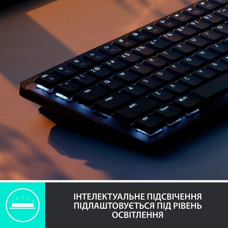 Клавиатура беспроводная Logitech MX Mechanical Mini Bluetooth Illuminated Graphite (920-010782)