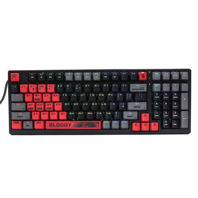 Клавиатура Bloody S98 Sports Red
