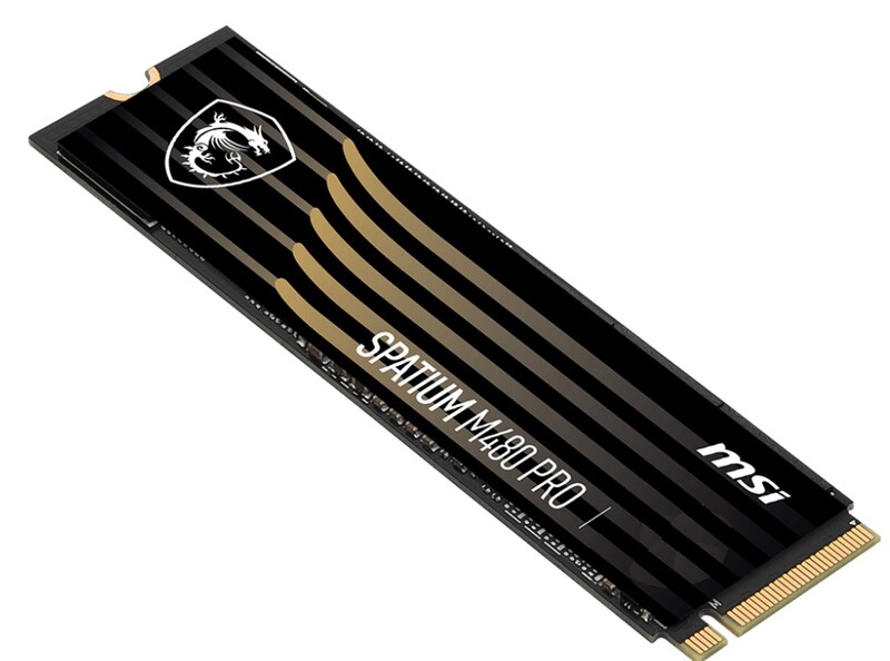 Накопитель SSD 2TB MSI Spatium M480 Pro M.2 2280 PCIe 4.0 x4 NVMe 3D NAND TLC (S78-440Q600-P83)
