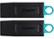 Фото - Флеш-накопичувач USB3.2 64GB Kingston DataTraveler Exodia Black/Blue 2 Pieces (DTX/64GB-2P) | click.ua