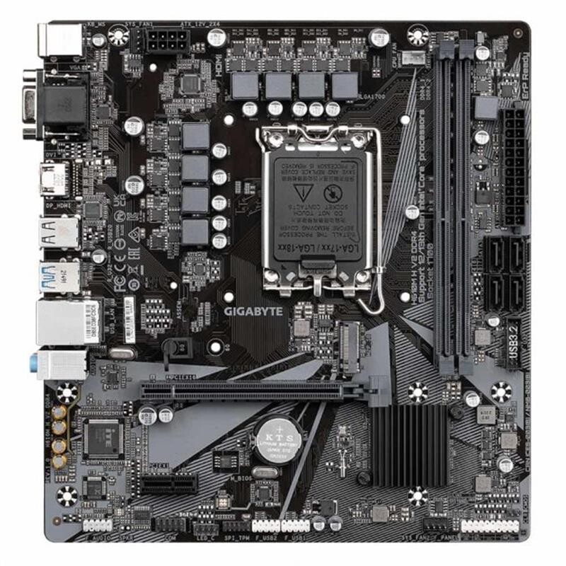 Материнская плата Gigabyte H610M H V2 DDR4 Socket 1700