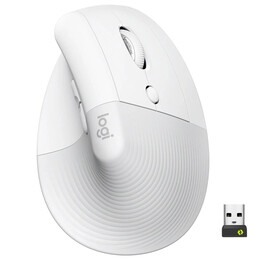 Миша бездротова Logitech Lift Vertical Ergonomic White (910-006475)