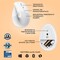 Фото - Миша бездротова Logitech Lift Vertical Ergonomic White (910-006475) | click.ua