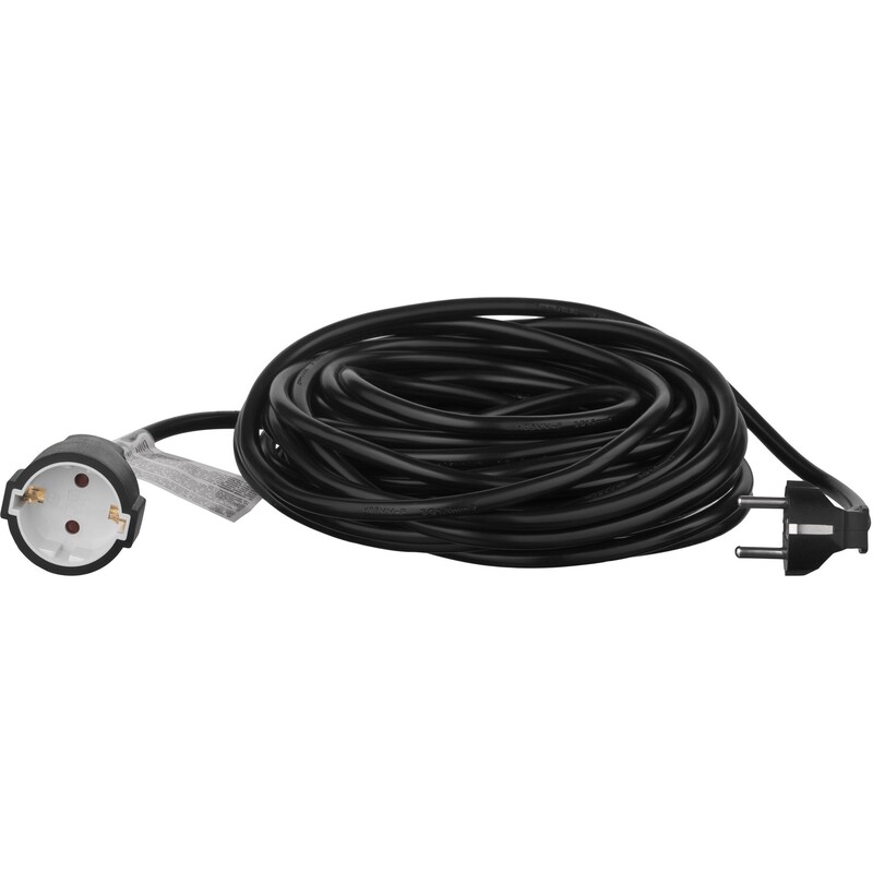Мережевий подовжувач 2E 1XSchuko, 3G*1.5мм, 15м, black (2E-PC315M15)
