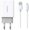 Фото - Мережевий зарядний пристрій Proda PD-A28i (2USB 2.4A) White (PD-A28i-WH) + кабель Ligthtning | click.ua