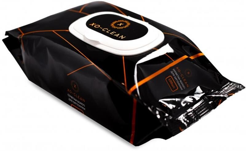 Вологі серветки для оргтехніки XoKo XO-Clean з клапаном 2 уп по 100 шт (XO-Clean-100-2)