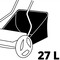 Фото - Газонокосарка ручна Einhell GC-HM 400 (3414129) | click.ua