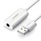 Фото - Звукова карта Ugreen US206 White (30712) | click.ua