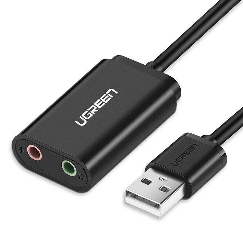 Звукова карта Ugreen US205 Black (30724)