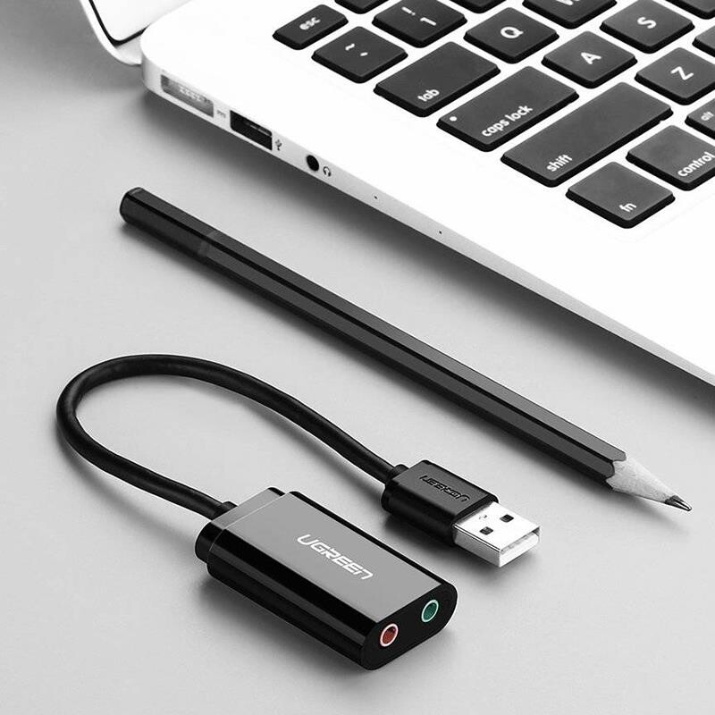 Звукова карта Ugreen US205 Black (30724)