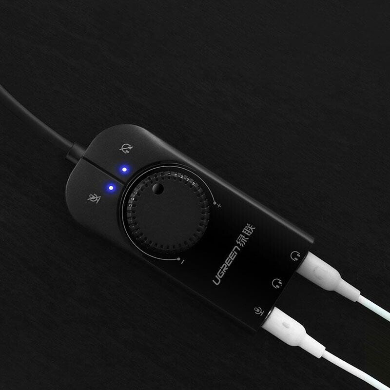 Звукова карта Ugreen CM129 Black (40964)