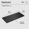 Фото - Клавиатура беспроводная HP 350 Compact Multi-Device BT Black (692S8AA) | click.ua