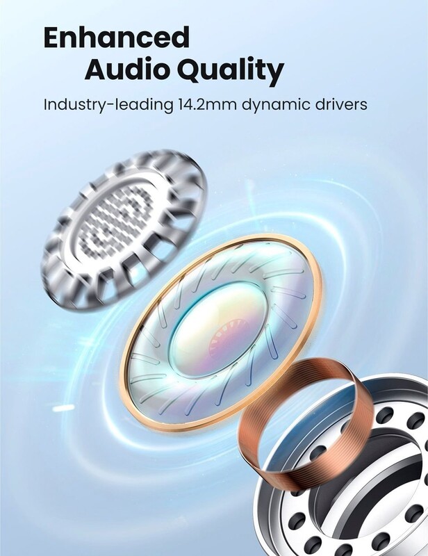 Bluetooth-гарнитура Ugreen WS105 Black (80653)
