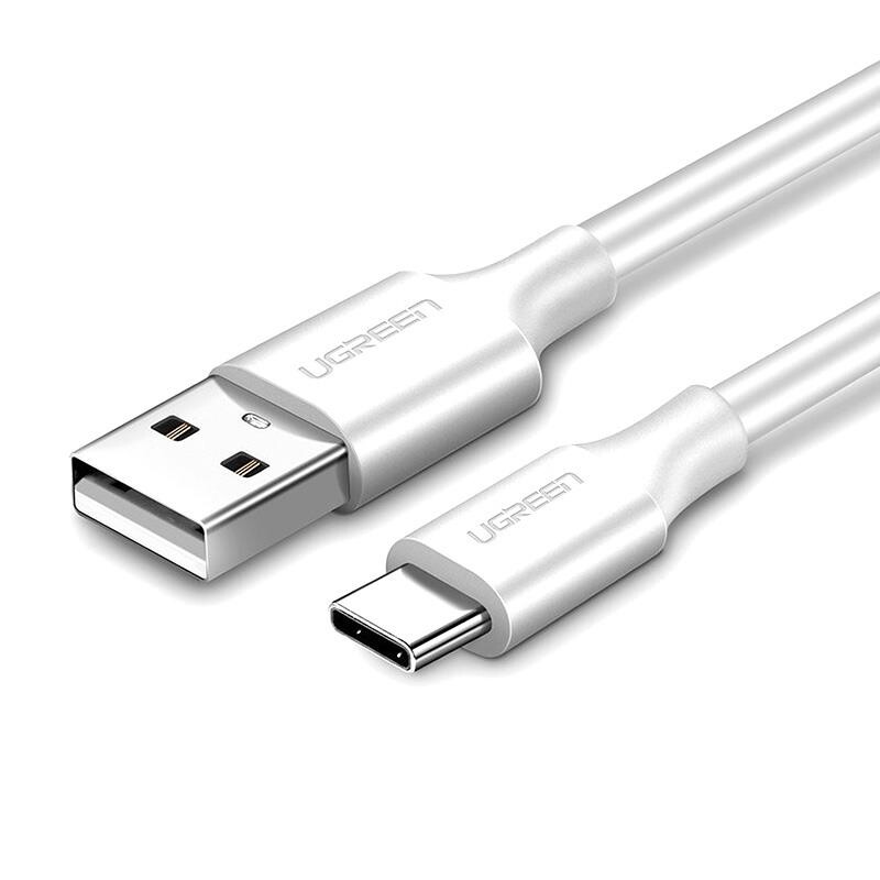 Кабель Ugreen US287 USB - USB-C (M/M), 1.5м, White (60122)