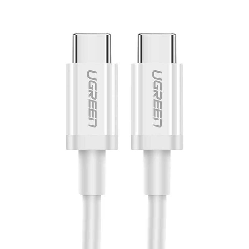 Кабель Ugreen US264 USB-C - USB-C (M/M), 1м, White (60519)