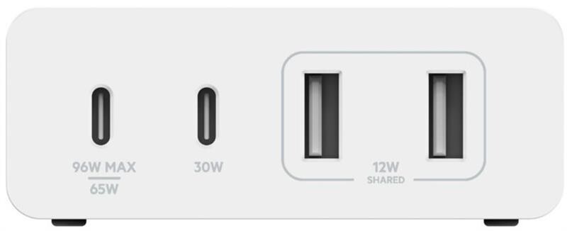Мережевий зарядний пристрій Belkin Home Charger 108W Dual USB-С/USB-A (WCH010VFWH)
