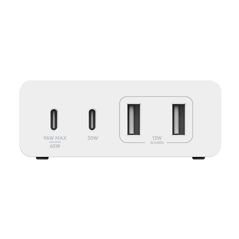 Мережевий зарядний пристрій Belkin Home Charger 108W Dual USB-С/USB-A (WCH010VFWH)