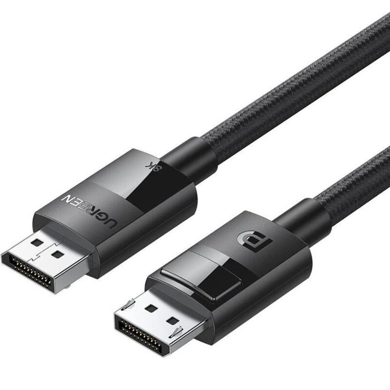 Кабель Ugreen DP114 DisplayPort - DisplayPort (M/M), 3 м, Black (80393)