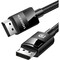 Фото - Кабель Ugreen DP114 DisplayPort - DisplayPort (M/M), 3 м, Black (80393) | click.ua