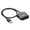 Фото - Адаптер Ugreen CR108 USB-С-1xSATA Black (20611) | click.ua