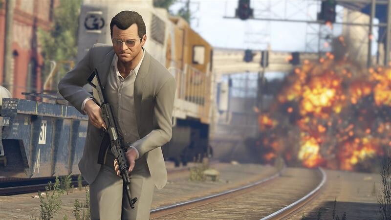 Игра Grand Theft Auto V для PlayStation 5, Blu-Ray диск (5026555431842)