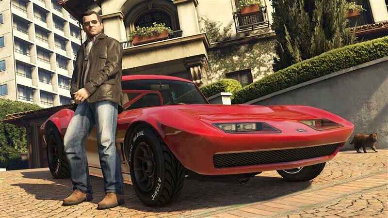 Гра Grand Theft Auto V Premium Edition для Sony PlayStation 4, Blu-ray (5026555424271)