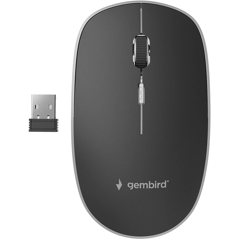 Мышь беспроводная Gembird MUSW-4BS-01 Black