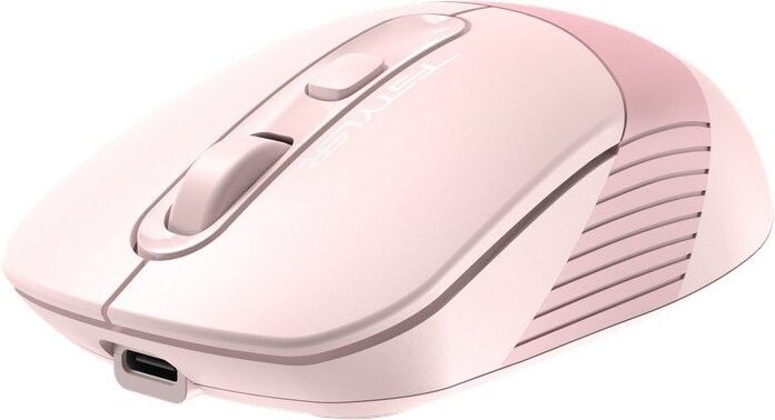 Мышь беспроводная A4Tech Fstyler FB10C Pink USB