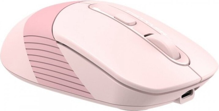 Мышь беспроводная A4Tech Fstyler FB10C Pink USB