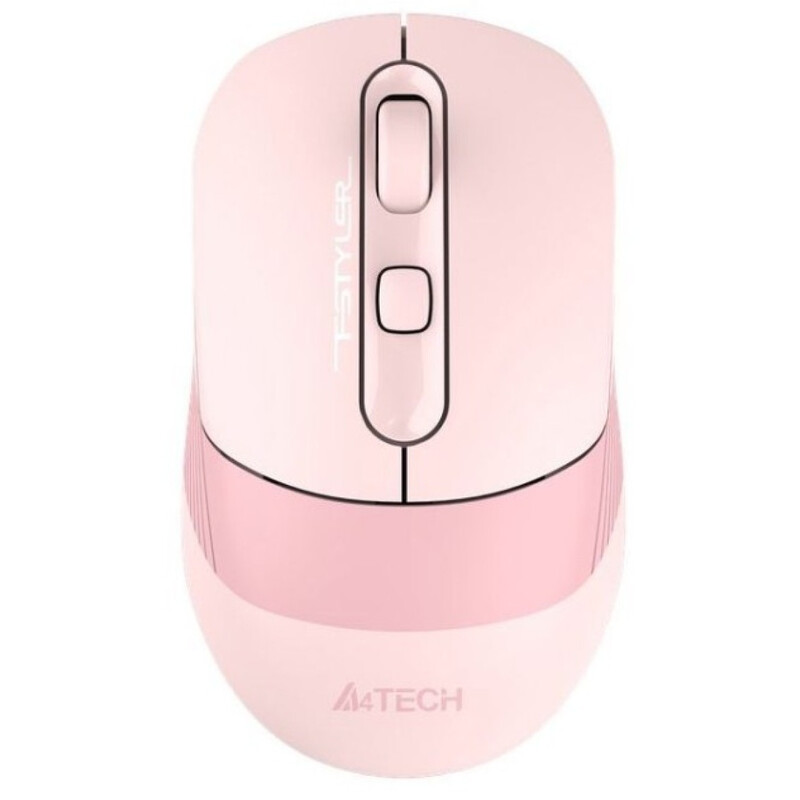 Мышь беспроводная A4Tech Fstyler FB10C Pink USB