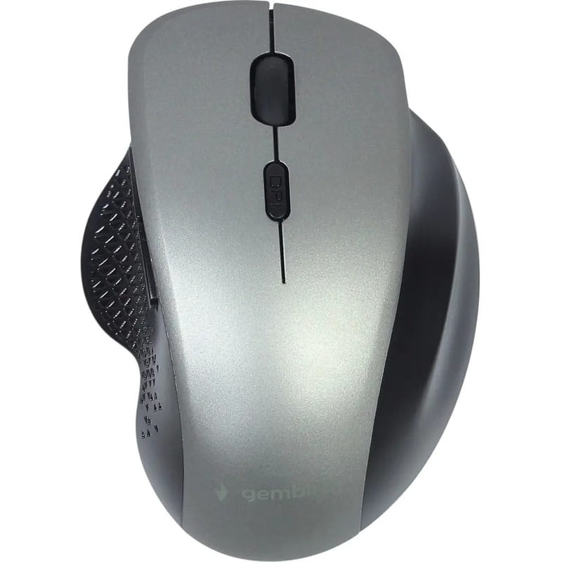 Миша бездротова Gembird MUSW-6B-02-BG Black/Gray
